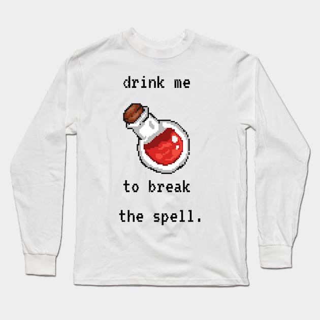 Magic Spell Potion Fantasy Magical Happy Cute Love Funny Happy Gift Sarcastic Birthday Long Sleeve T-Shirt by EpsilonEridani